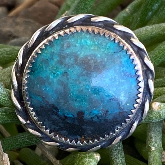 Silver Designs by Ken Jewelry - Blue Sonora Sunrise Sterling Ring